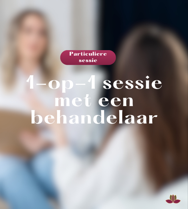 Particuliere sessie met een behandelaar 1 op 1